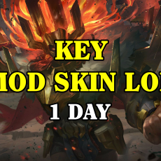 KEY Mod Skin LOL & TFT PRO (01 Ngày)